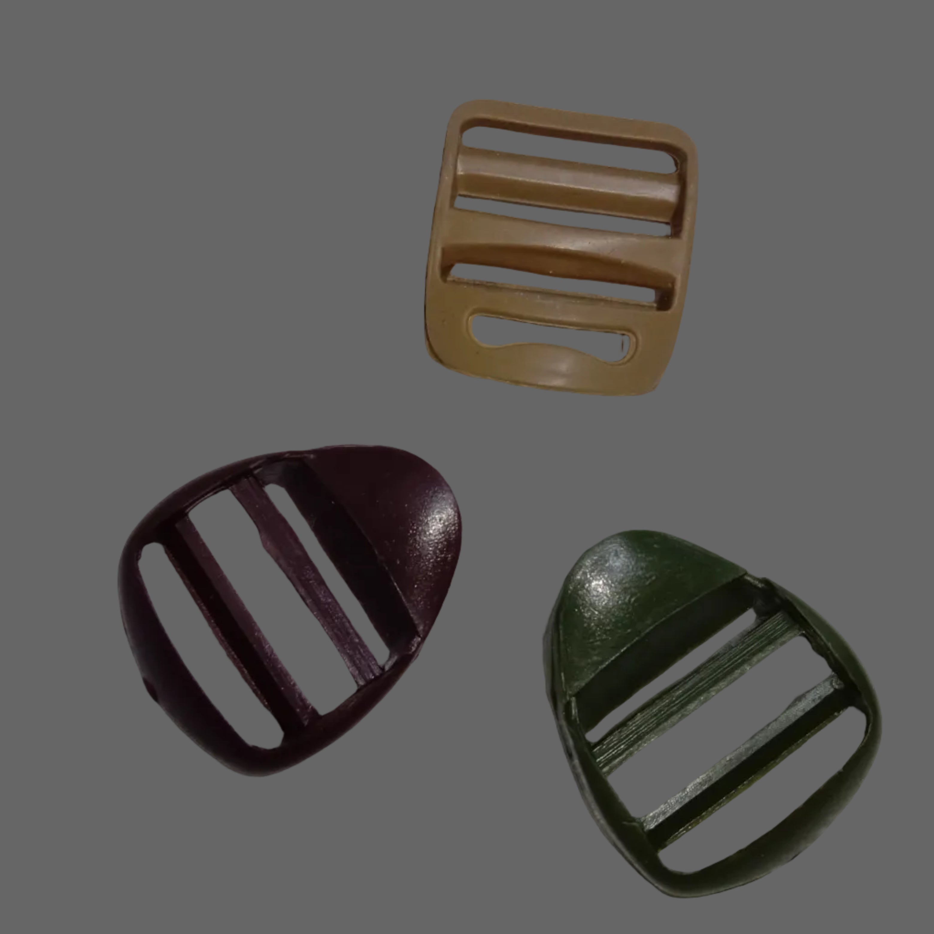 Plastic Strap Adjuster / Plastic Strap Slider (Multi-Color)