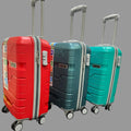 Hard Shell Trolley Suitcase with 360° Spinner Wheels